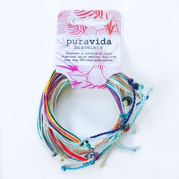 Pura Vida Jewelry - NWT 5 Pack Pura Vida bracelets classic set multi